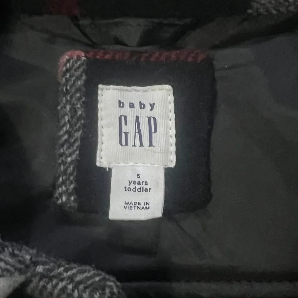GAP baby plaid